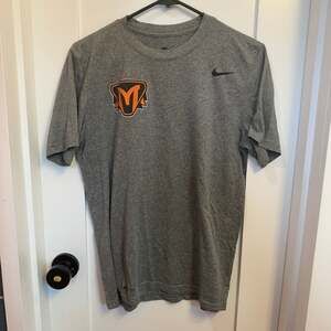 Nike Tee Dri-Fit Heather Gray T-Shirt Size M